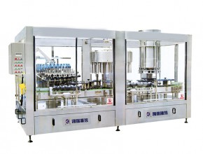 GDP30-24-6型沖瓶、灌裝、打塞三聯機