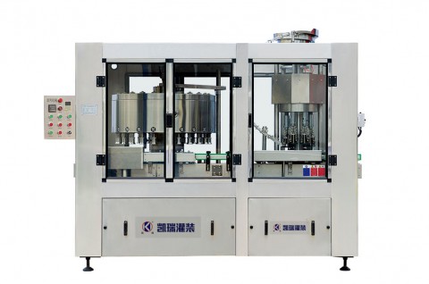 GCP24-6型全自動(dòng)高**灌裝、旋蓋二聯(lián)機(jī)